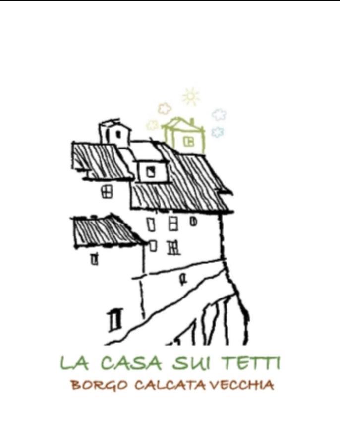 Apartamento La Casa Sui Tetti -Calcata Exterior foto