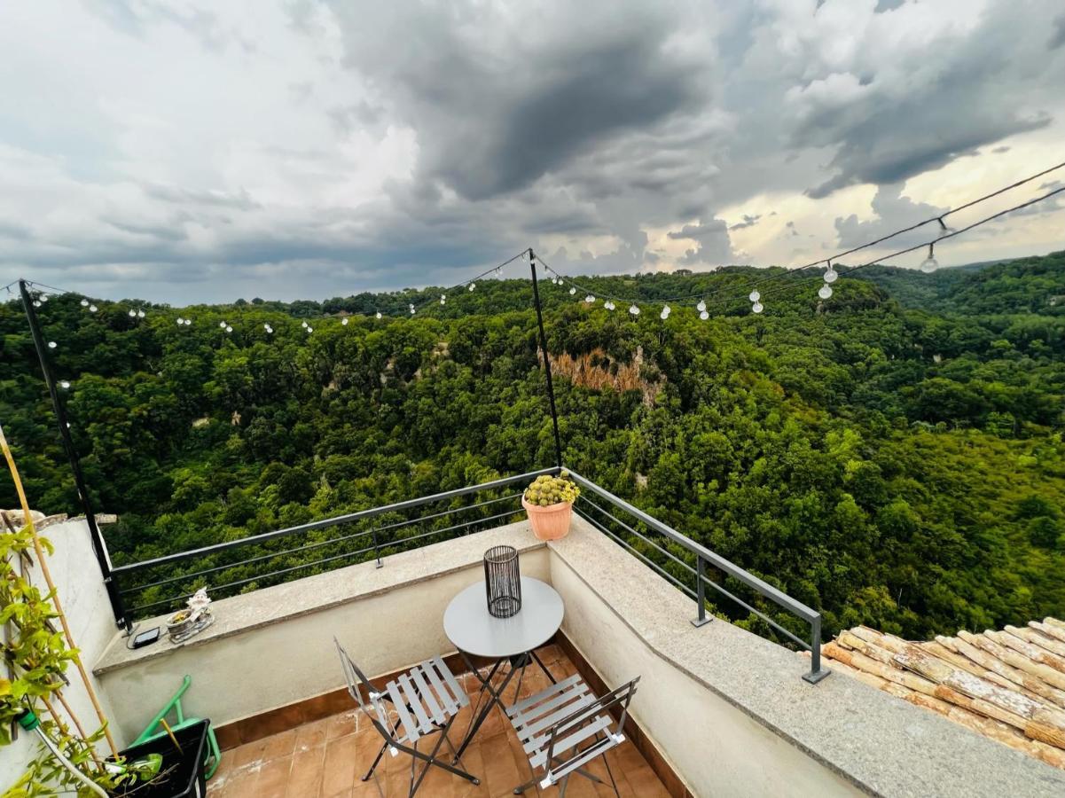 Apartamento La Casa Sui Tetti -Calcata Exterior foto